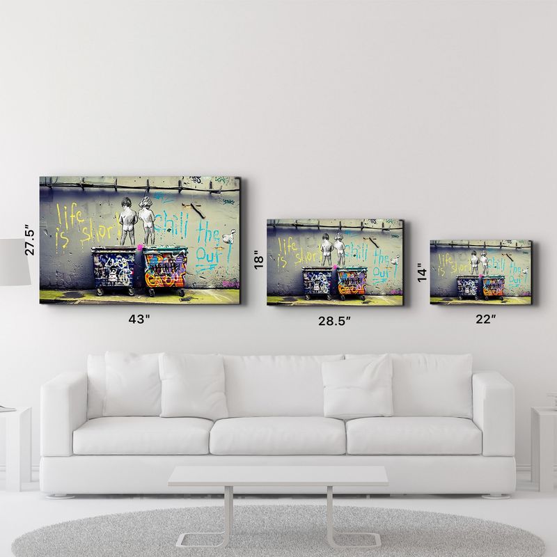 Casa si Gradina - Decoratiuni - Tablouri - Tablou decorativ din sticla temperata, Wallxpert, multicolor, 46x72 cm, 672BRS4627 - Infinity.ro