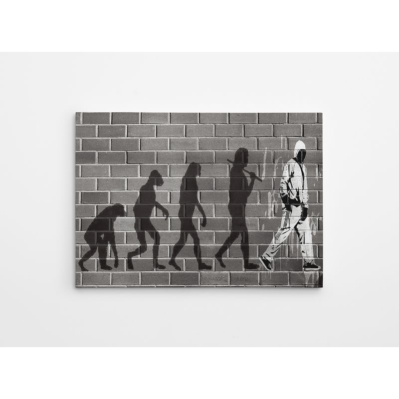 Casa si Gradina - Decoratiuni - Tablouri - Tablou canvas decorativ, Wallxpert, multicolor, 50x70 cm, 50% bumbac 50% poliester, rama lemn, 966BRS1187 - Infinity.ro