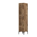 Casa si Gradina - Mobilier - Dulapuri si sifoniere - Sifoniere - Sifonier, Hanah Home, pal melaminat, nuc, 40x47.5x201.4 cm, 845HCT5402 - Infinity.ro