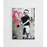 Casa si Gradina - Decoratiuni - Tablouri - Tablou canvas decorativ, Wallxpert, multicolor, 50x70 cm, 50% bumbac 50% poliester, rama lemn, 966BRS1173 - Infinity.ro