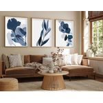 Casa si Gradina - Decoratiuni - Tablouri - Tablou decorativ inramat, Wallxpert, mdf si lemn masiv, multicolor, 50x70 cm, set 3 piese, 693BSE1510 - Infinity.ro