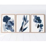 Casa si Gradina - Decoratiuni - Tablouri - Tablou decorativ inramat, Wallxpert, mdf si lemn masiv, multicolor, 50x70 cm, set 3 piese, 693BSE1510 - Infinity.ro