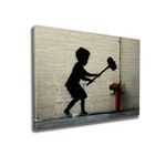 Casa si Gradina - Decoratiuni - Tablouri - Tablou decorativ pe panza, Wallxpert, multicolor, 50x70 cm, 50% bumbac 50% poliester, rama lemn, 966BRS1167 - Infinity.ro