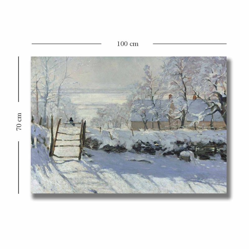 Casa si Gradina - Decoratiuni - Tablouri - Tablou decorativ pe panza, Wallxpert, multicolor, 70x100 cm, 100% panza, artist Claude Monet, 678CLD1147 - Infinity.ro