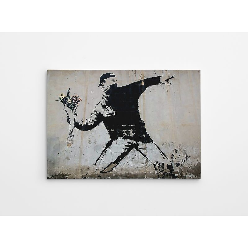 Casa si Gradina - Decoratiuni - Tablouri - Tablou canvas decorativ, Wallxpert, multicolor, 50x70 cm, bumbac si poliester, rama lemn, 966BRS1135 - Infinity.ro