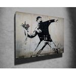 Casa si Gradina - Decoratiuni - Tablouri - Tablou canvas decorativ, Wallxpert, multicolor, 50x70 cm, bumbac si poliester, rama lemn, 966BRS1135 - Infinity.ro