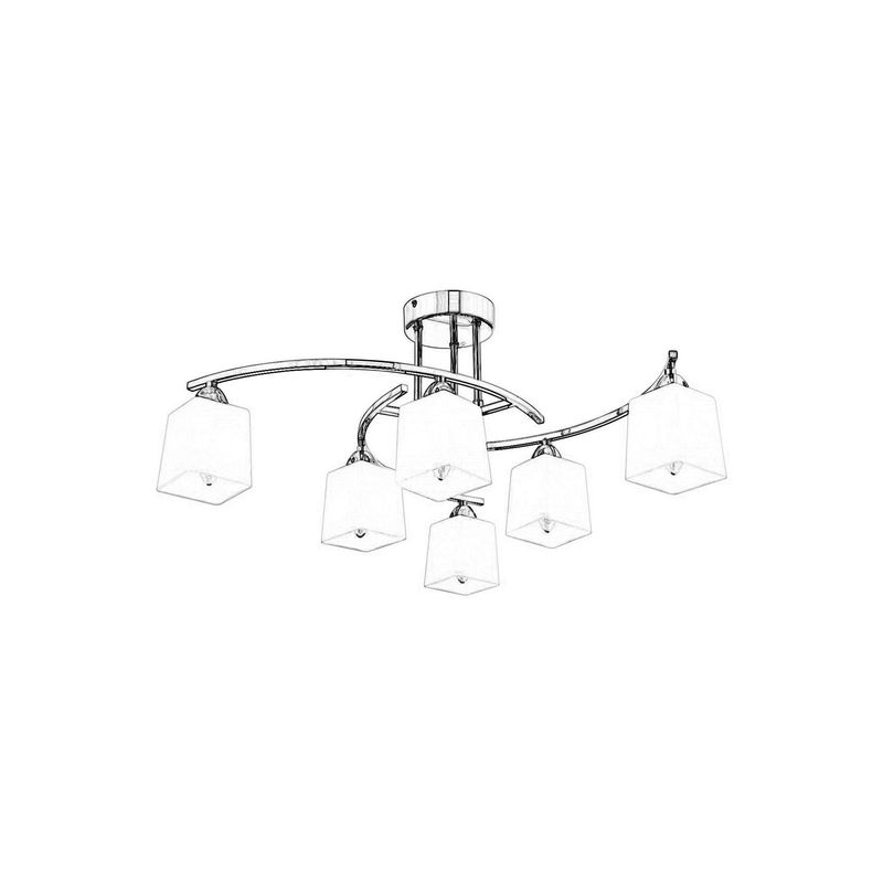 Casa si Gradina - Corpuri si surse de iluminat - Lustre si pendule - Candelabru, Opviq, metal, crom, 32x51 cm, 683AVN1104 - Infinity.ro