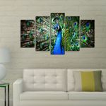 Casa si Gradina - Decoratiuni - Tablouri - Tablou decorativ din mdf, Wallxpert, multicolor, 110x60 cm, 5 piese, 223CHR1916 - Infinity.ro