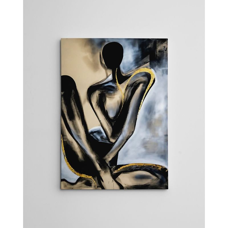 Casa si Gradina - Decoratiuni - Tablouri - Tablou decorativ canvas, Wallxpert, multicolor, 50x70 cm, bumbac si poliester, rama lemn, 227WRZ1149 - Infinity.ro