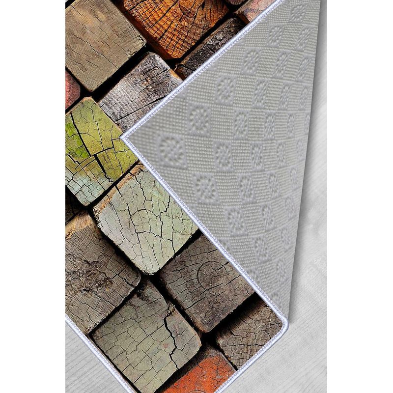 Casa si Gradina - Textile si covoare - Covoare - Covorase intrare - Covoras de hol, Conceptum Hypnose, multicolor, 80x300 cm, 100% poliester, antiderapant, 945HFT2209 - Infinity.ro