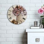 Casa si Gradina - Decoratiuni - Ceasuri - Ceas decorativ, Wallxpert, mdf, multicolor, 30 cm, 238HMA6149 - Infinity.ro