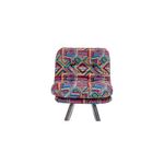 Casa si Gradina - Mobilier - Canapele si coltare - Canapele - Canapea extensibila, Hanah Home, metal, stofa patchwork, multicolor, 110x70 cm - Infinity.ro