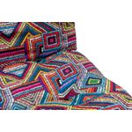 Casa si Gradina - Mobilier - Canapele si coltare - Canapele - Canapea extensibila, Hanah Home, metal, stofa patchwork, multicolor, 110x70 cm - Infinity.ro