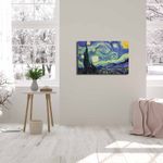 Casa si Gradina - Decoratiuni - Tablouri - Tablou canvas decorativ, Wallxpert, piele de caprioara, multicolor, 45x70 cm, rama lemn, 249CVT1390 - Infinity.ro