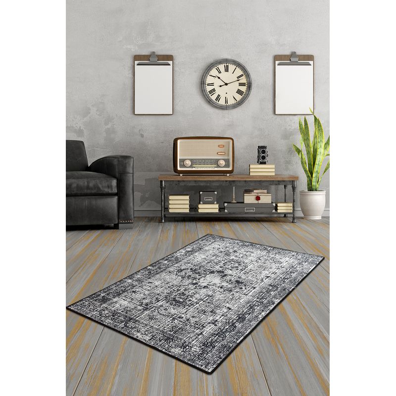 Casa si Gradina - Textile si covoare - Covoare - Covorase intrare - Covoras de hol, Conceptum Hypnose, multicolor, 80x200 cm, 100% poliester, antiderapant, 882CHL1573 - Infinity.ro