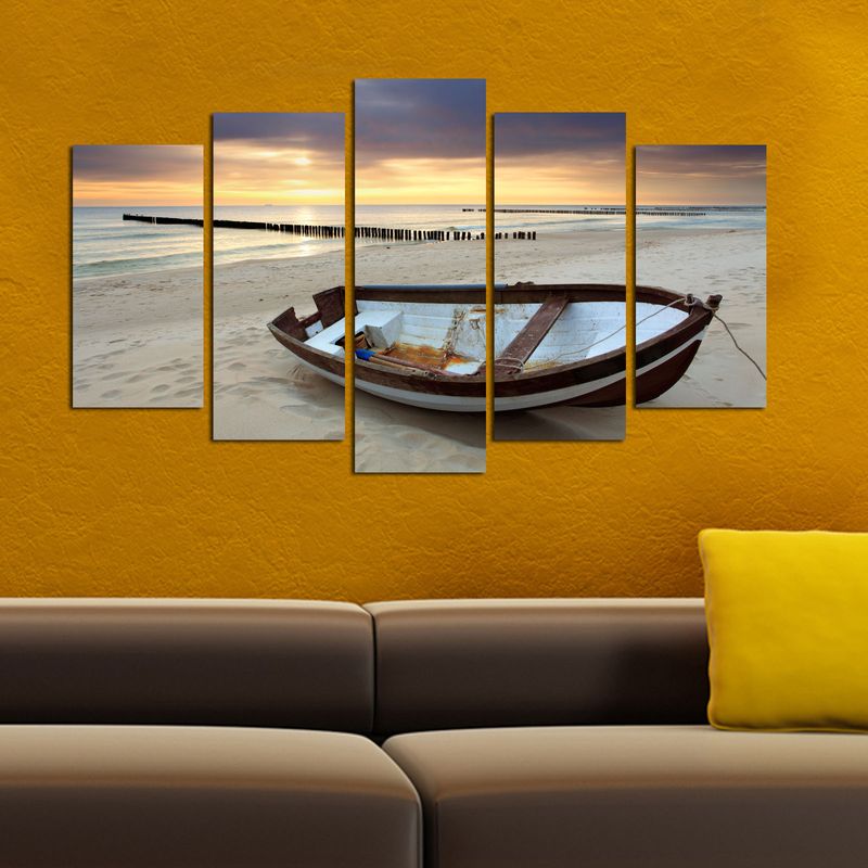 Casa si Gradina - Decoratiuni - Tablouri - Tablou decorativ 5 piese, Wallxpert, mdf, multicolor, 110x60 cm, 223CHR1923 - Infinity.ro
