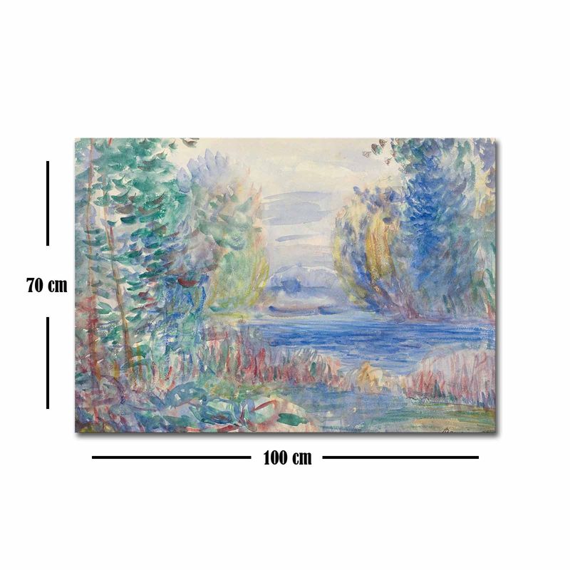 Casa si Gradina - Decoratiuni - Tablouri - Tablou canvas decorativ, Wallxpert, multicolor, panza piele de caprioara, 70x100 cm, rama lemn, 249CVT1528 - Infinity.ro