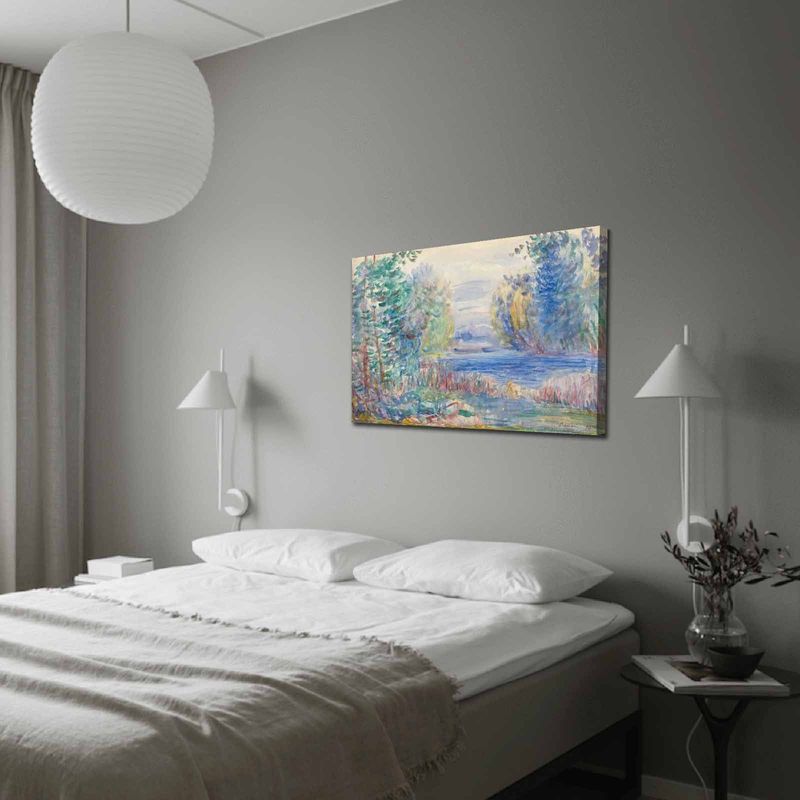 Casa si Gradina - Decoratiuni - Tablouri - Tablou canvas decorativ, Wallxpert, multicolor, panza piele de caprioara, 70x100 cm, rama lemn, 249CVT1528 - Infinity.ro