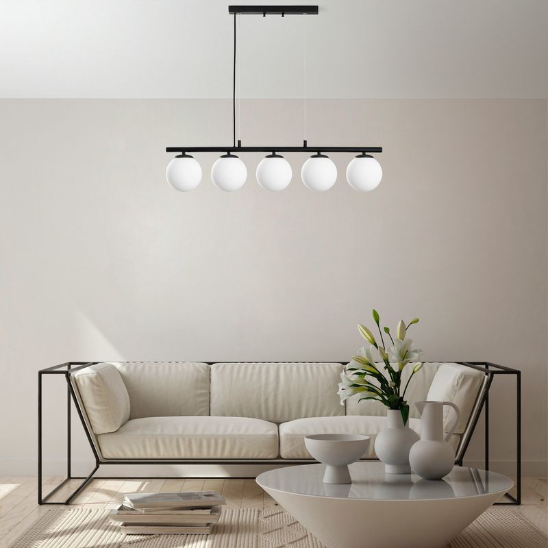 Casa si Gradina - Corpuri si surse de iluminat - Lustre si pendule - Candelabru, Opviq, metal, negru, inaltime reglabila 30-120 cm, 521SHN3507 - Infinity.ro