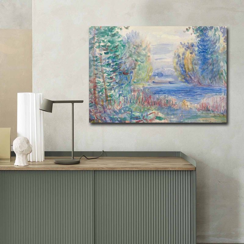 Casa si Gradina - Decoratiuni - Tablouri - Tablou canvas decorativ, Wallxpert, multicolor, panza piele de caprioara, 70x100 cm, rama lemn, 249CVT1528 - Infinity.ro