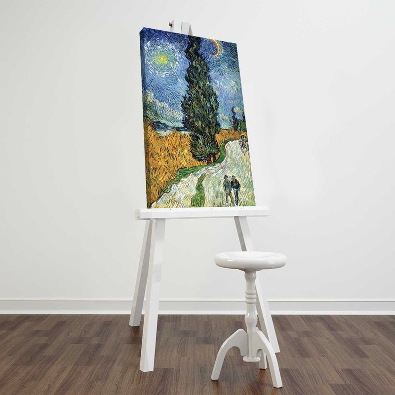 Casa si Gradina - Decoratiuni - Tablouri - Tablou canvas decorativ, Wallxpert, panza suede 100%, multicolor, 45x70 cm, rama lemn, 249CVT1491 - Infinity.ro