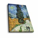 Casa si Gradina - Decoratiuni - Tablouri - Tablou canvas decorativ, Wallxpert, panza suede 100%, multicolor, 45x70 cm, rama lemn, 249CVT1491 - Infinity.ro