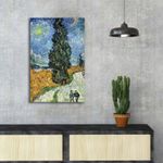 Casa si Gradina - Decoratiuni - Tablouri - Tablou canvas decorativ, Wallxpert, panza suede 100%, multicolor, 45x70 cm, rama lemn, 249CVT1491 - Infinity.ro