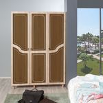 Casa si Gradina - Mobilier - Dulapuri si sifoniere - Sifoniere - Sifonier, Hanah Home, pal melaminat, stejar sonoma, 135x52x192 cm, 863SPH4218 - Infinity.ro