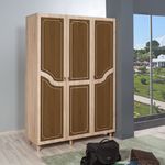 Casa si Gradina - Mobilier - Dulapuri si sifoniere - Sifoniere - Sifonier, Hanah Home, pal melaminat, stejar sonoma, 135x52x192 cm, 863SPH4218 - Infinity.ro