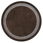 Casa si Gradina - Bucatarie si vesela - Organizare si depozitare bucatarie - Suporturi tacamuri si vase - Set suporturi de masa, Hermia, lemn, wenge, 36x36 cm, 4 bucati, 790PYN1139 - Infinity.ro