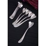 Casa si Gradina - Bucatarie si vesela - Vesela si tacamuri - Tacamuri si seturi - Set linguri, Hermia, otel inoxidabil, argintiu, 11 cm, 12 piese, 430KSV0041 - Infinity.ro