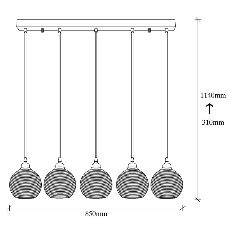 Casa si Gradina - Corpuri si surse de iluminat - Lustre si pendule - Candelabru, Opviq, metal, fumuriu, 85x85x114 cm - Infinity.ro