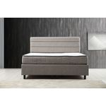 Casa si Gradina - Mobilier - Seturi de mobilier - Seturi dormitor - Set dormitor, Hanah Home, pal melaminat, gri deschis, 150x200 cm, 771MND1209 - Infinity.ro