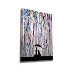 Casa si Gradina - Decoratiuni - Tablouri - Tablou canvas decorativ, Wallxpert, multicolor, 50x70 cm, bumbac si poliester, rama lemn, 227WRZ1159 - Infinity.ro