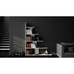 Casa si Gradina - Mobilier - Biblioteci si rafturi - Biblioteci - Biblioteca, Hanah Home, pal melaminat, alb, 121.8x120x19.5 cm - Infinity.ro
