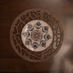 Casa si Gradina - Decoratiuni - Obiecte decorative - Accesorii decorative - Set covorase de masa, Hermia, lemn, wenge, 36x36 cm, 6 bucati, 790PYN1142 - Infinity.ro