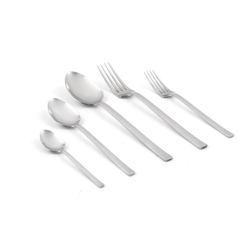 Casa si Gradina - Bucatarie si vesela - Vesela si tacamuri - Tacamuri si seturi - Set tacamuri 60 piese, Hermia, otel inoxidabil, argintiu, 960DYN1712 - Infinity.ro