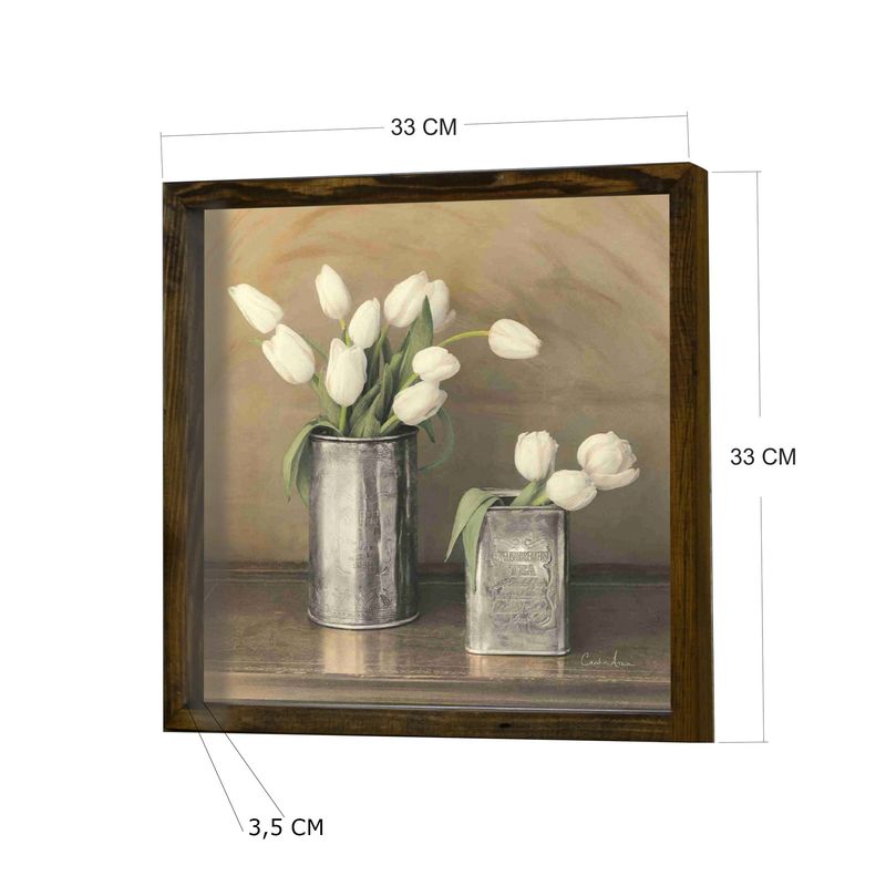 Casa si Gradina - Decoratiuni - Tablouri - Tablou decorativ cu rama, Wallxpert, mdf, multicolor, 34x34 cm, 797EVL1450 - Infinity.ro