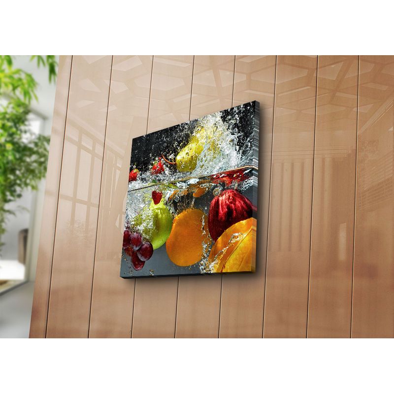 Casa si Gradina - Decoratiuni - Tablouri - Tablou decorativ, Wallxpert, panza piele de caprioara, multicolor, 45x45 cm, 242BNZ1218 - Infinity.ro