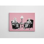 Casa si Gradina - Decoratiuni - Tablouri - Tablou canvas decorativ, Wallxpert, multicolor, 50x70 cm, bumbac si poliester, rama lemn, 966BRS1257 - Infinity.ro
