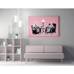 Casa si Gradina - Decoratiuni - Tablouri - Tablou canvas decorativ, Wallxpert, multicolor, 50x70 cm, bumbac si poliester, rama lemn, 966BRS1257 - Infinity.ro