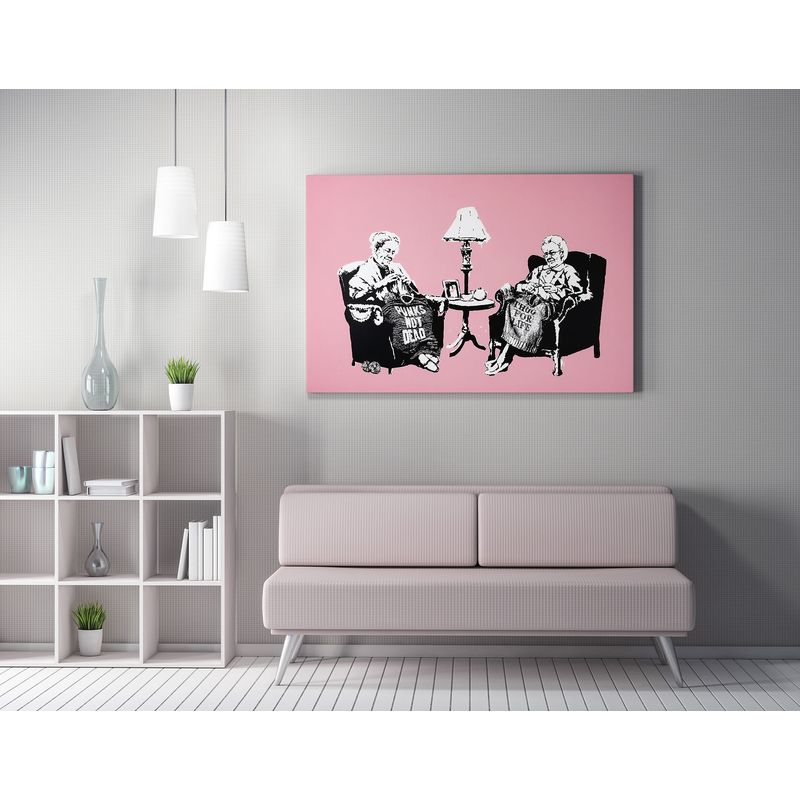 Casa si Gradina - Decoratiuni - Tablouri - Tablou canvas decorativ, Wallxpert, multicolor, 50x70 cm, bumbac si poliester, rama lemn, 966BRS1257 - Infinity.ro