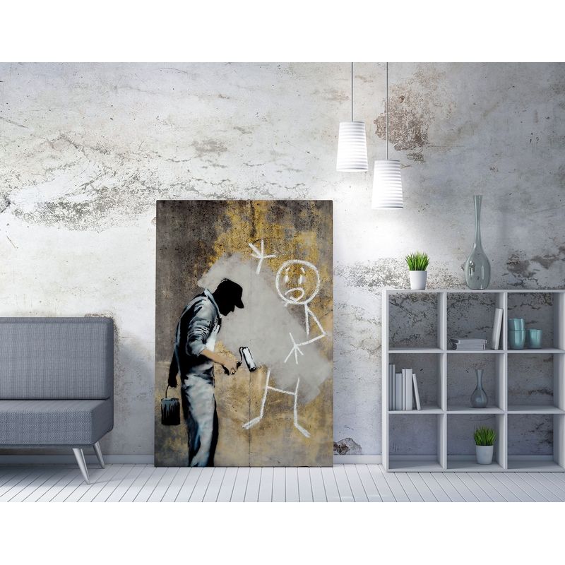 Casa si Gradina - Decoratiuni - Tablouri - Tablou canvas decorativ, Wallxpert, multicolor, 70x100 cm, 50% bumbac, 50% poliester, rama lemn, 966BRS1263 - Infinity.ro