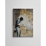Casa si Gradina - Decoratiuni - Tablouri - Tablou canvas decorativ, Wallxpert, multicolor, 70x100 cm, 50% bumbac, 50% poliester, rama lemn, 966BRS1263 - Infinity.ro