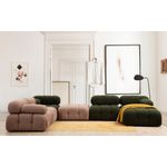 Casa si Gradina - Mobilier - Canapele si coltare - Canapele - Canapea 1 loc, Hanah Home, lemn fag si pal, verde, 95x95x75 cm - Infinity.ro