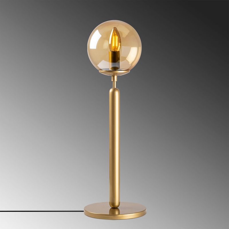 Casa si Gradina - Corpuri si surse de iluminat - Veioze si lampi - Veioze - Veioza, Opviq, metal, vintage, 18x18x52 cm, 942FLG1812 - Infinity.ro