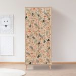 Casa si Gradina - Mobilier - Dulapuri si sifoniere - Sifoniere - Sifonier, Hanah Home, pal melaminat, multicolor, 80x45x190 cm, 863SPH4248 - Infinity.ro