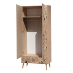 Casa si Gradina - Mobilier - Dulapuri si sifoniere - Sifoniere - Sifonier, Hanah Home, pal melaminat, multicolor, 80x45x190 cm, 863SPH4248 - Infinity.ro