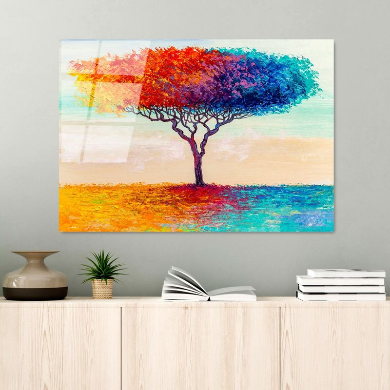 Casa si Gradina - Decoratiuni - Tablouri - Tablou decorativ, Wallxpert, sticla calita, multicolor, 70x100 cm, 123BZM2261 - Infinity.ro