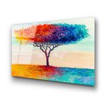 Casa si Gradina - Decoratiuni - Tablouri - Tablou decorativ, Wallxpert, sticla calita, multicolor, 70x100 cm, 123BZM2261 - Infinity.ro